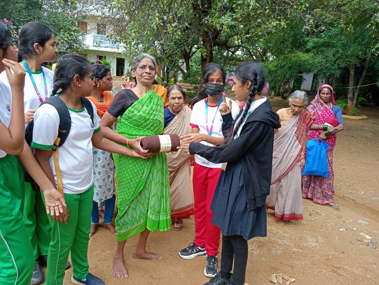 The Kaushalya profit was used to spread joy and happiness to people in